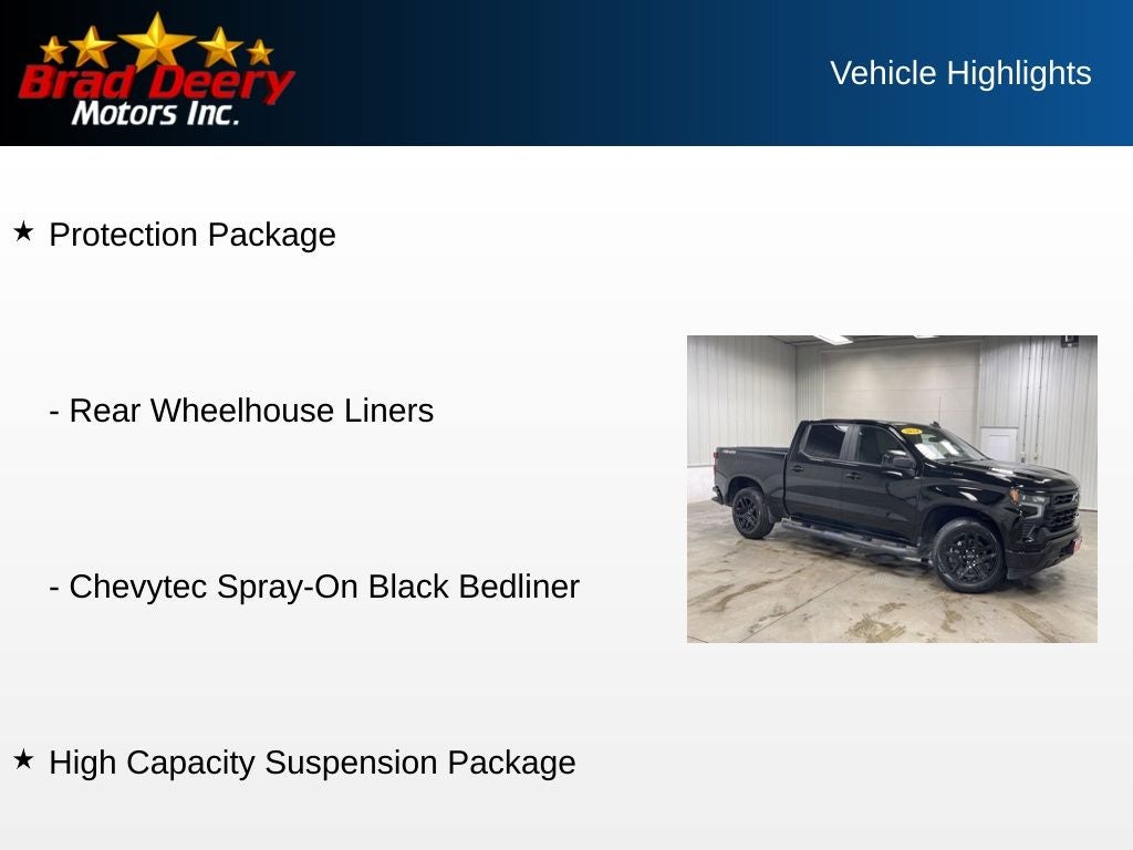 2024 Chevrolet Silverado 1500 RST Crew Cab 4X4