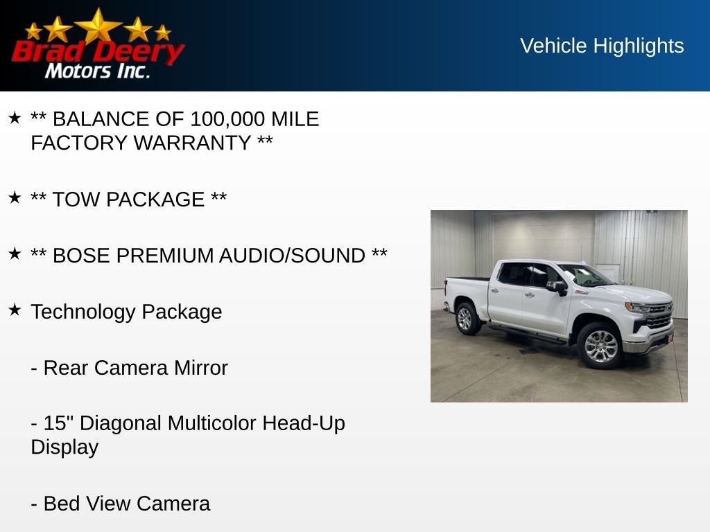 2026 Chevrolet Silverado 1500 LTZ Crew Cab 4X4 Diesel
