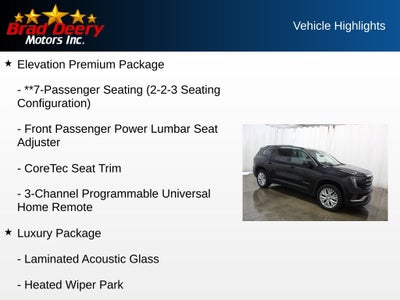 2026 GMC Acadia Elevation