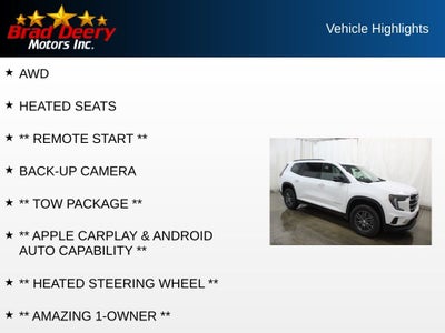 2025 GMC Acadia Elevation AWD