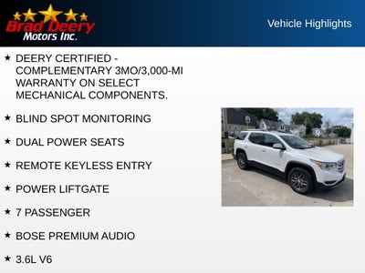 2017 GMC Acadia SLT-1