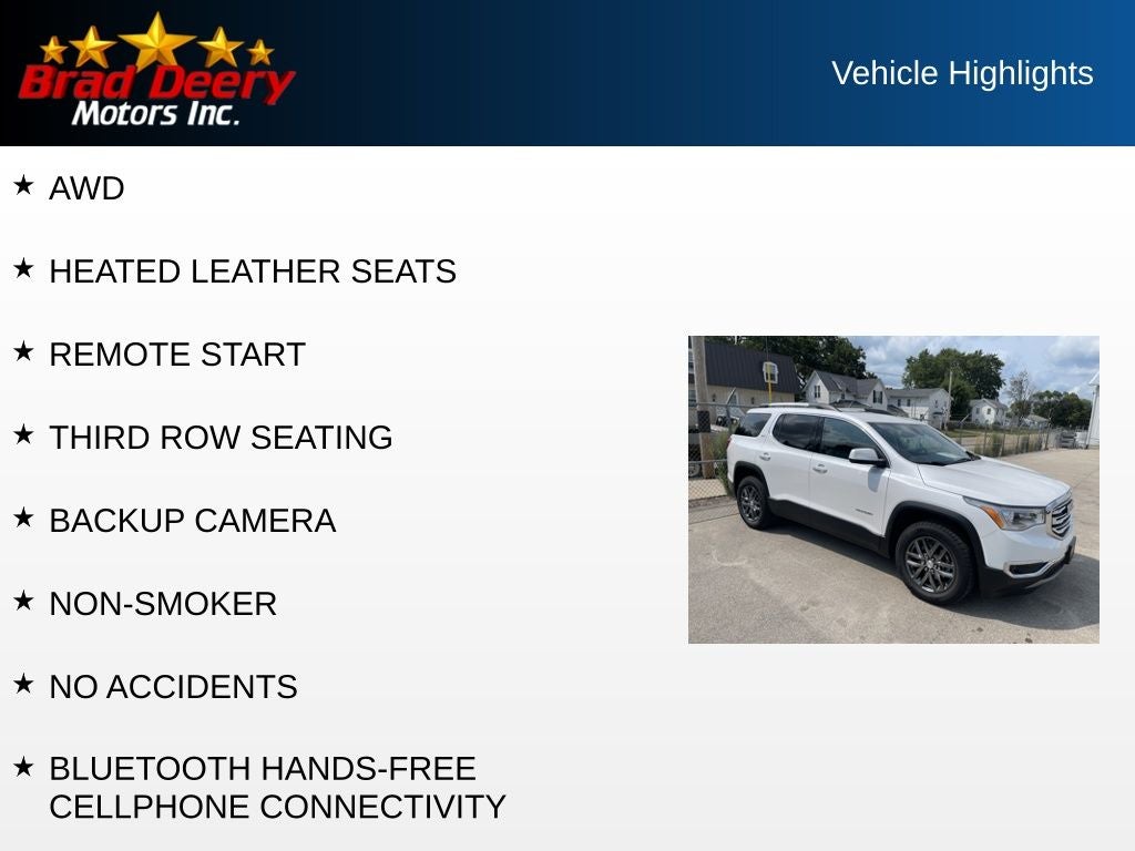 2017 GMC Acadia SLT-1
