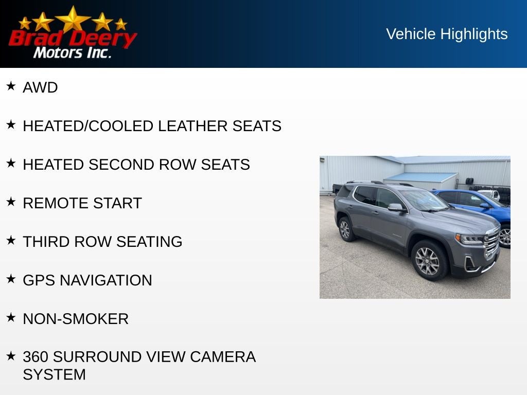 2020 GMC Acadia SLT