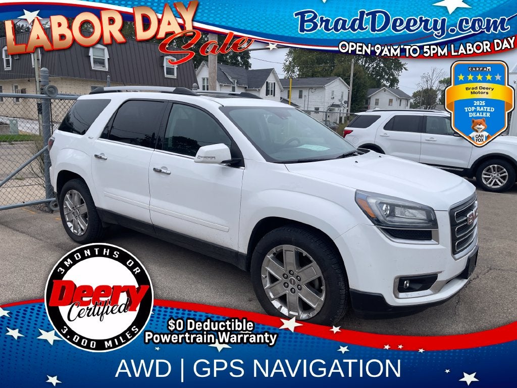 2017 GMC Acadia Limited SLT