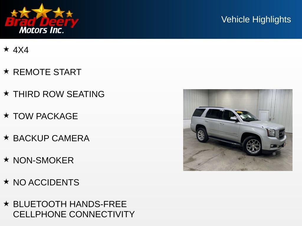 2020 GMC Yukon SLE