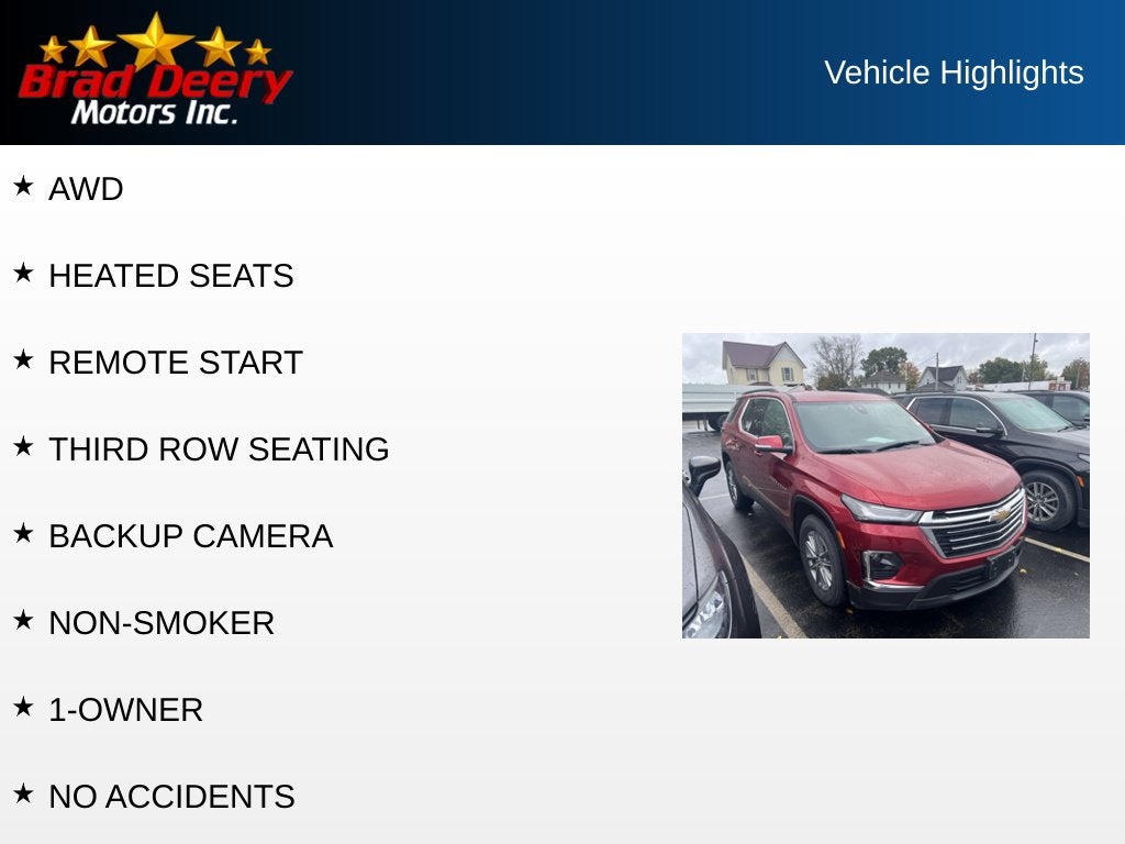 2023 Chevrolet Traverse LT