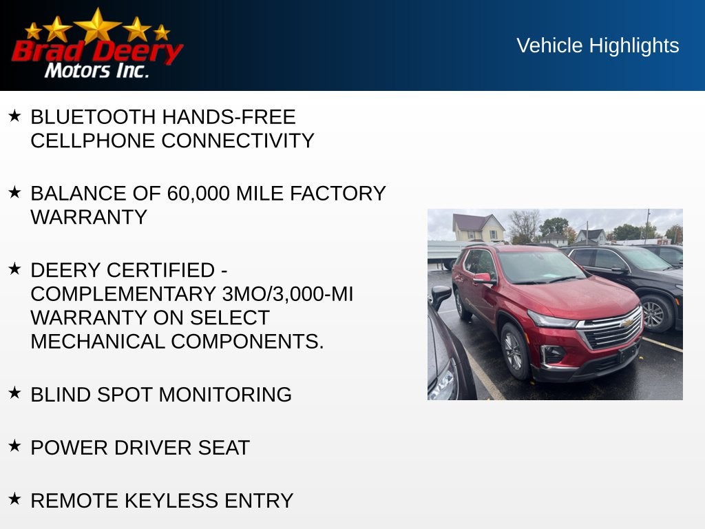2023 Chevrolet Traverse LT