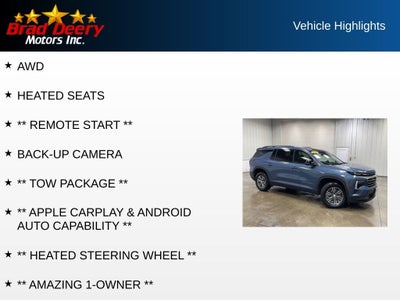 2025 Chevrolet Traverse LT AWD