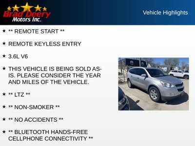 2012 Chevrolet Traverse LT