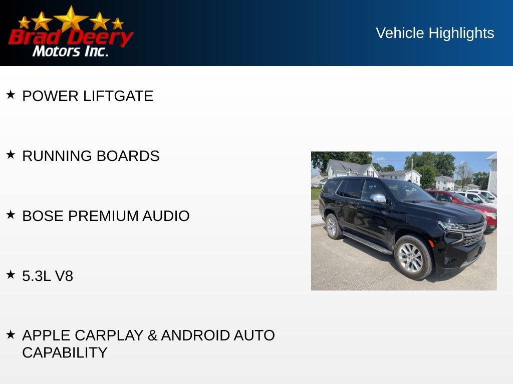 2023 Chevrolet Tahoe Premier