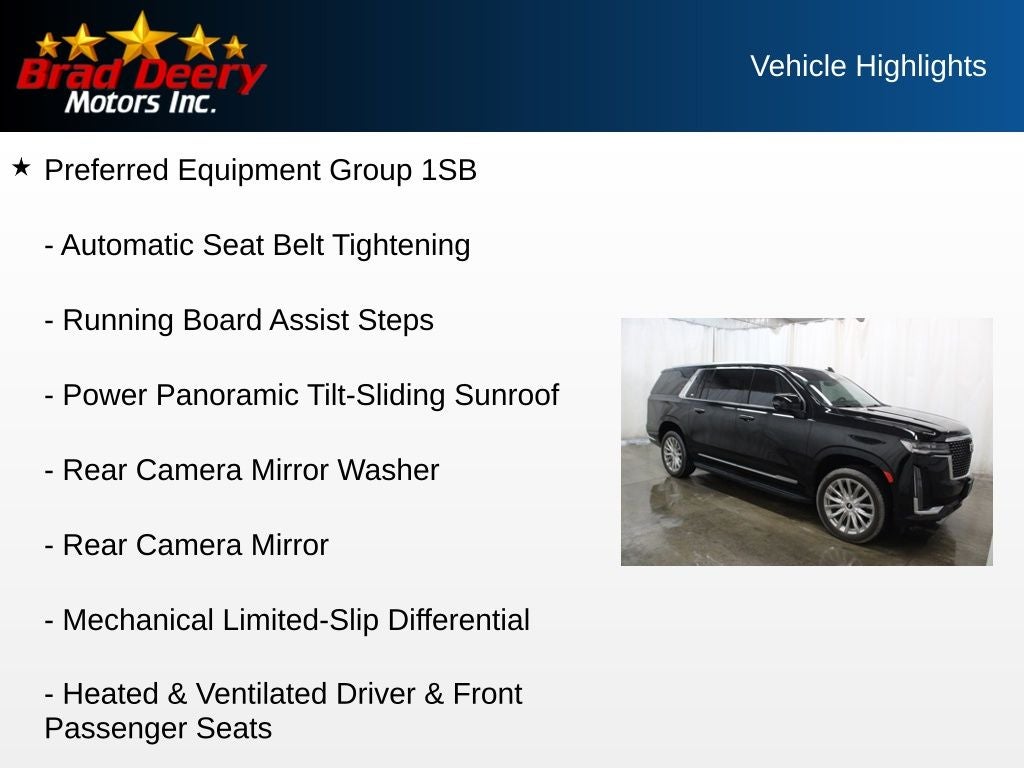 2024 Cadillac Escalade ESV Premium Luxury 4WD Diesel