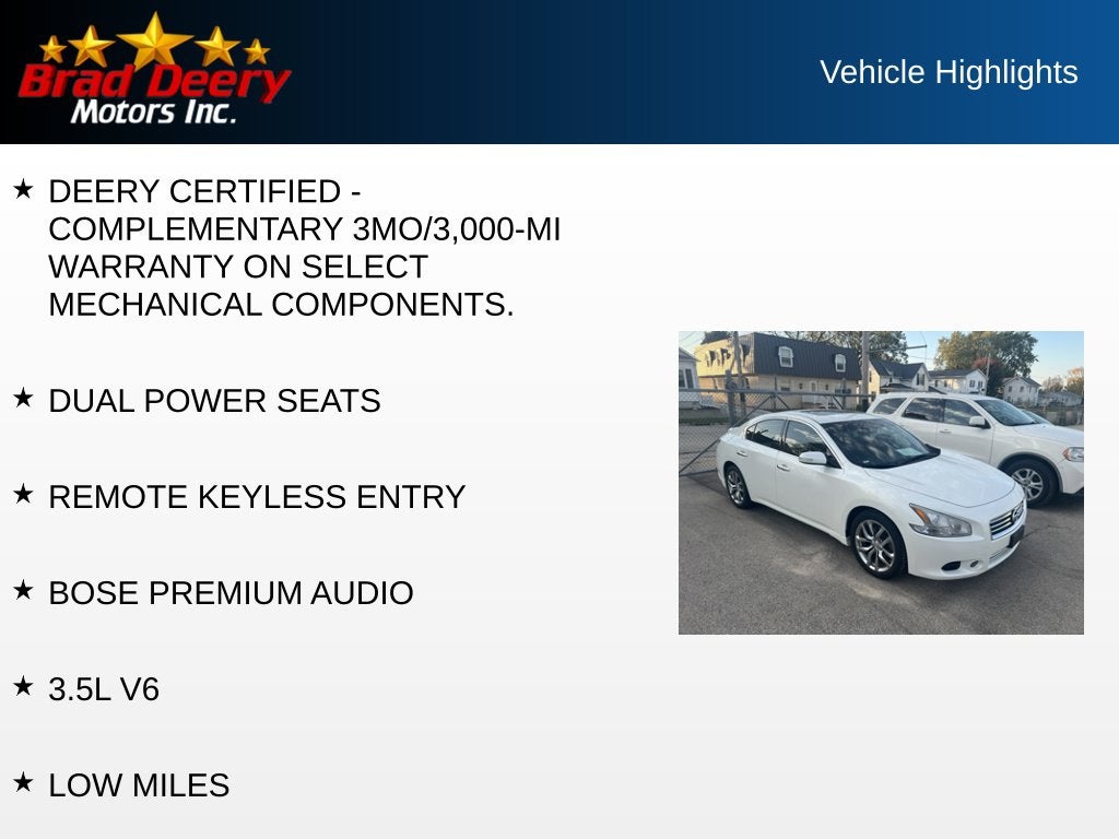 2014 Nissan Maxima 3.5 SV