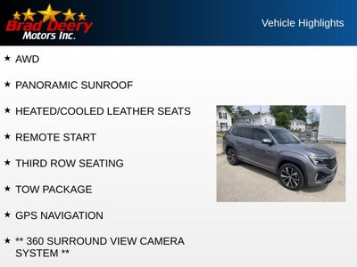2024 Volkswagen Atlas 2.0T SEL Premium R-Line