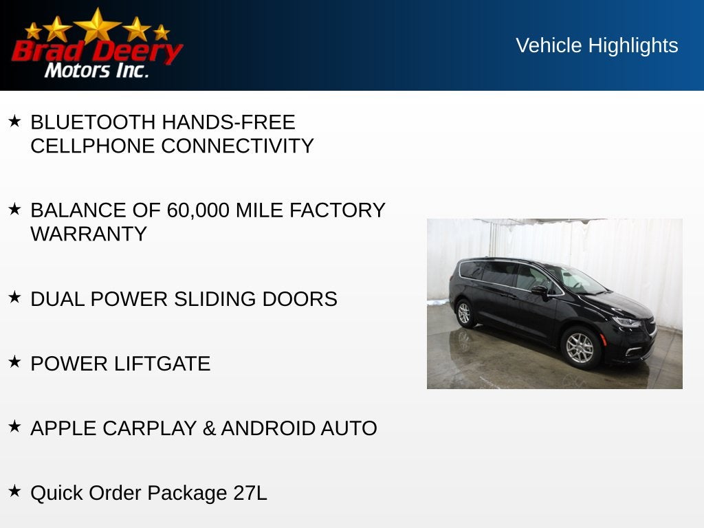 2025 Chrysler Pacifica Select