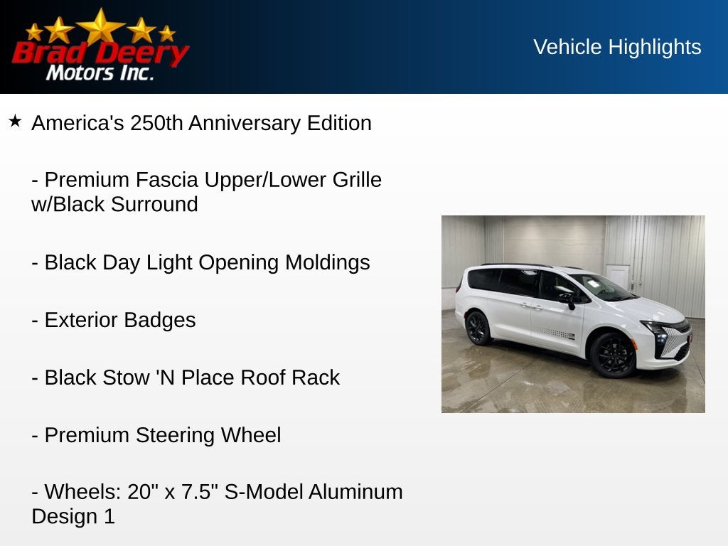 2027 Chrysler Pacifica Select