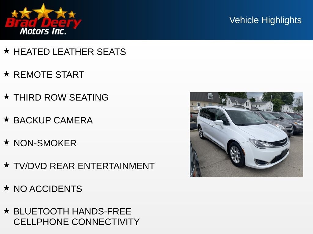 2018 Chrysler Pacifica Touring L