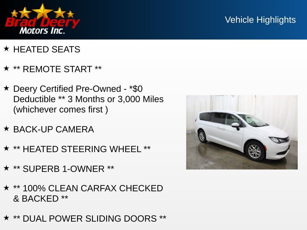 2022 Chrysler Voyager LX