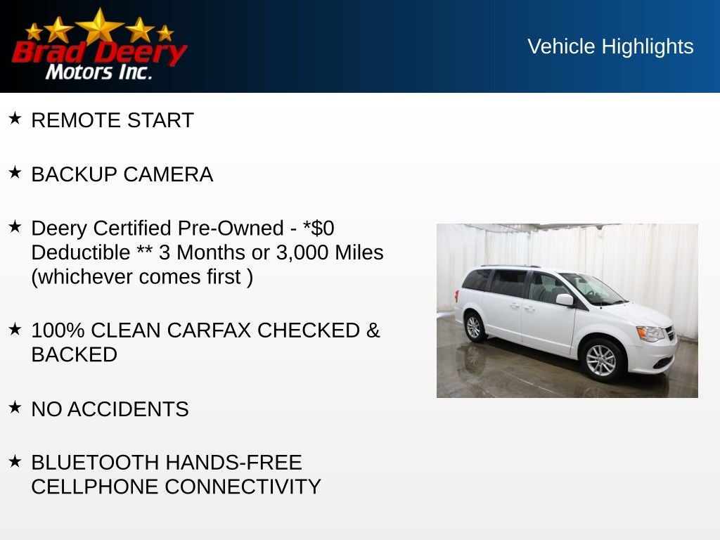 2019 Dodge Grand Caravan SXT