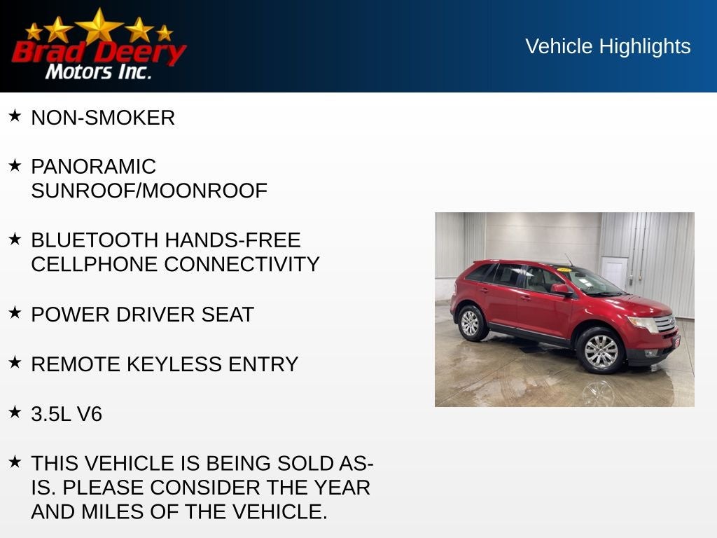 2010 Ford Edge SEL