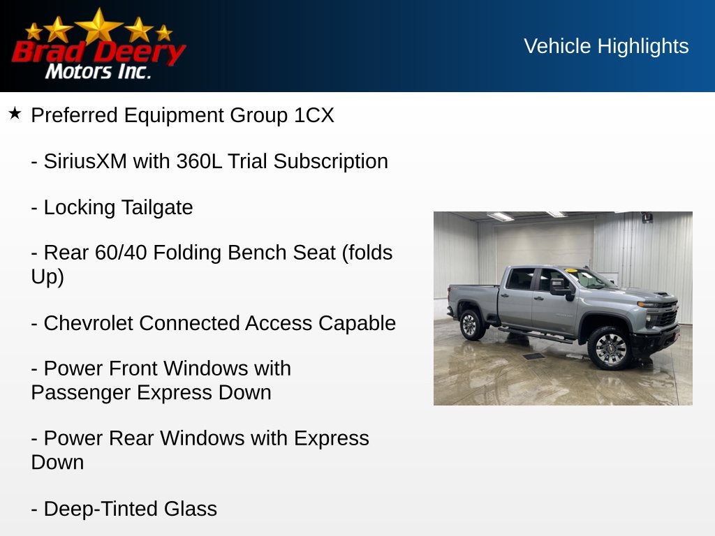 2025 Chevrolet Silverado 2500HD Custom