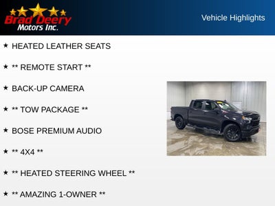2023 Chevrolet Silverado 1500 RST Crew Cab 4X4
