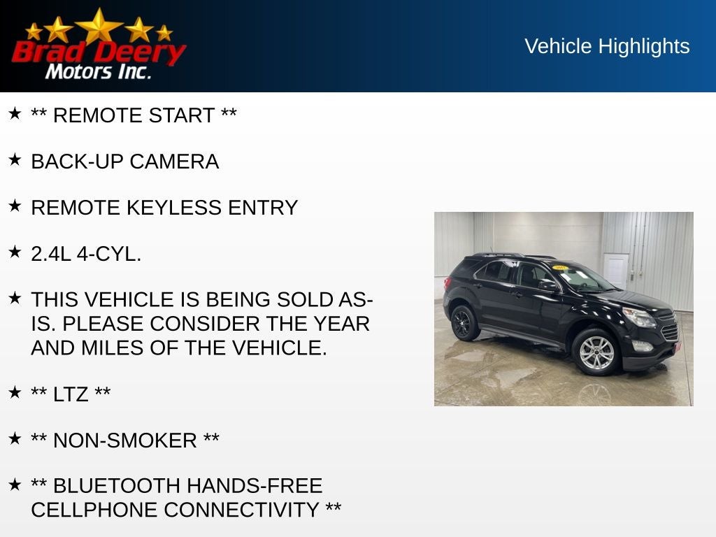 2017 Chevrolet Equinox LT