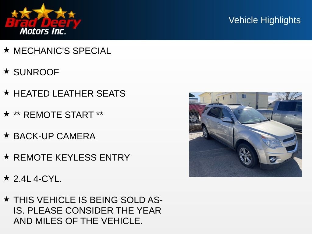 2015 Chevrolet Equinox LT