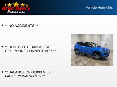 2025 Jeep Compass Limited 4X4