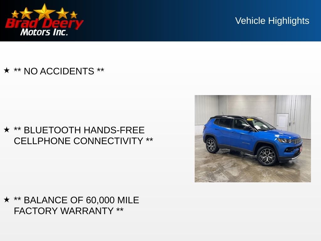 2025 Jeep Compass Limited 4X4