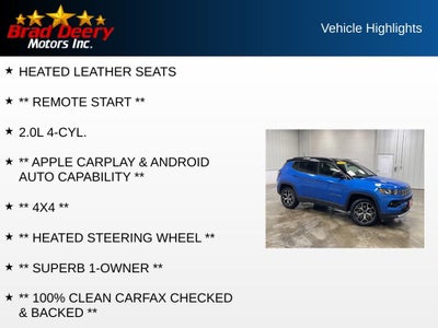 2025 Jeep Compass Limited 4X4