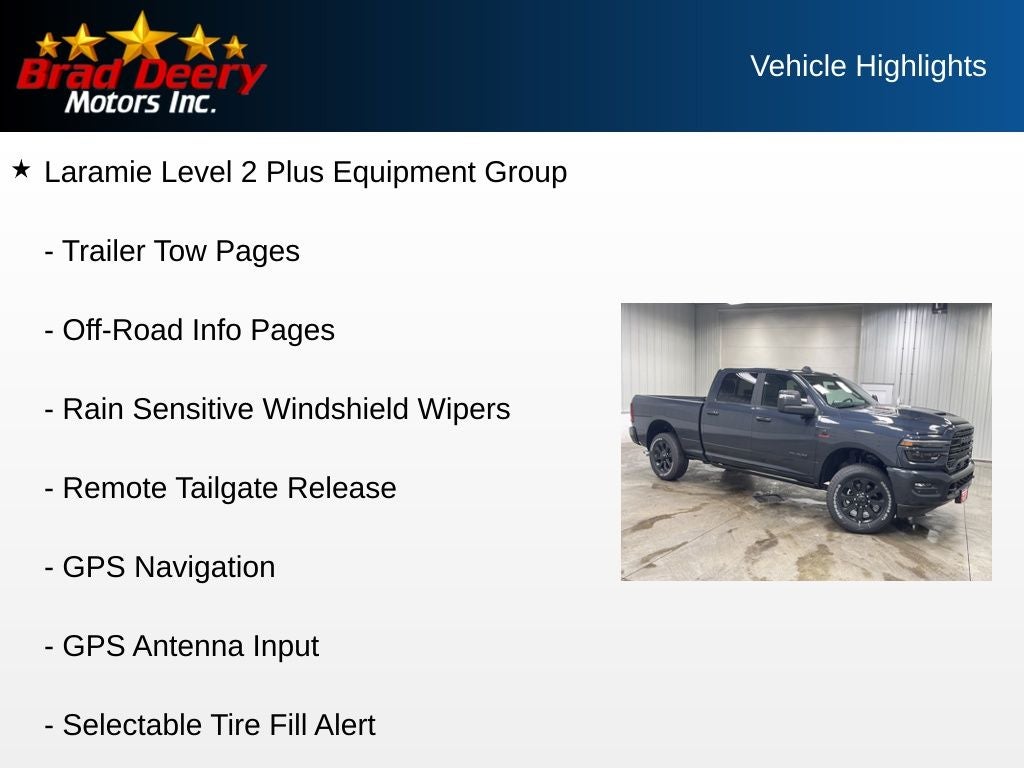 2026 RAM 2500 Laramie