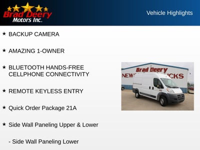 2018 RAM ProMaster 1500 Base
