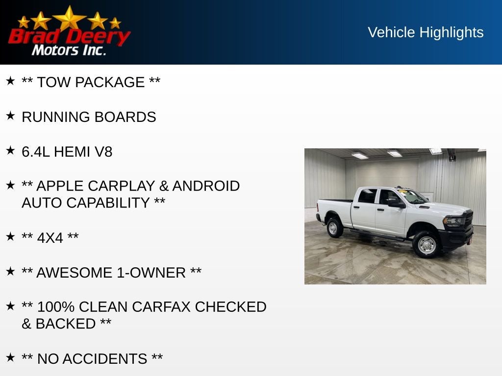 2024 RAM 2500 Tradesman Crew Cab 4X4