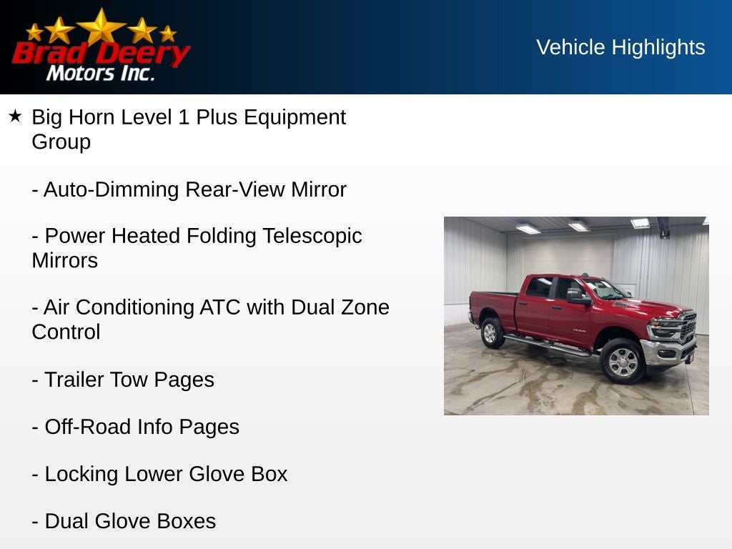 2026 RAM 2500 Big Horn