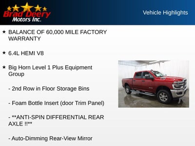 2026 RAM 2500 Big Horn