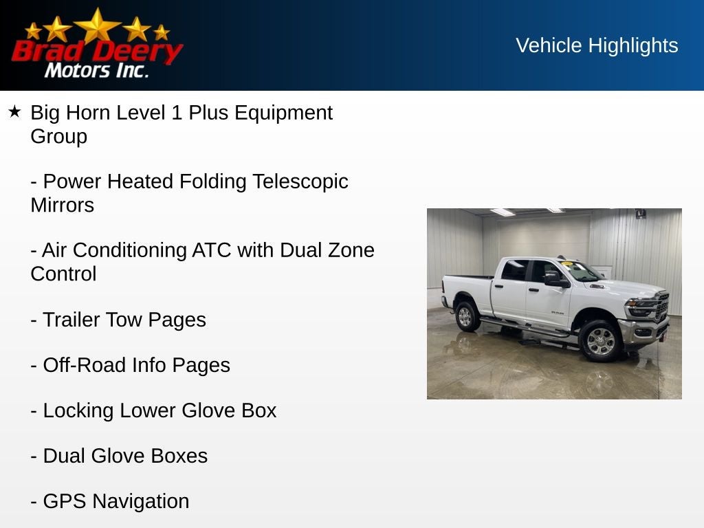2026 RAM 2500 Big Horn