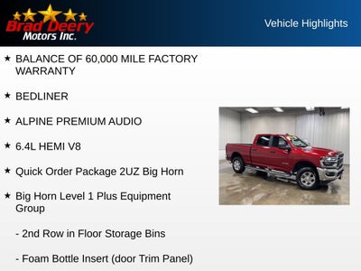 2026 RAM 2500 Big Horn