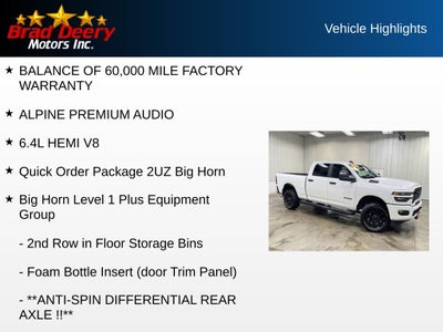 2026 RAM 2500 Big Horn