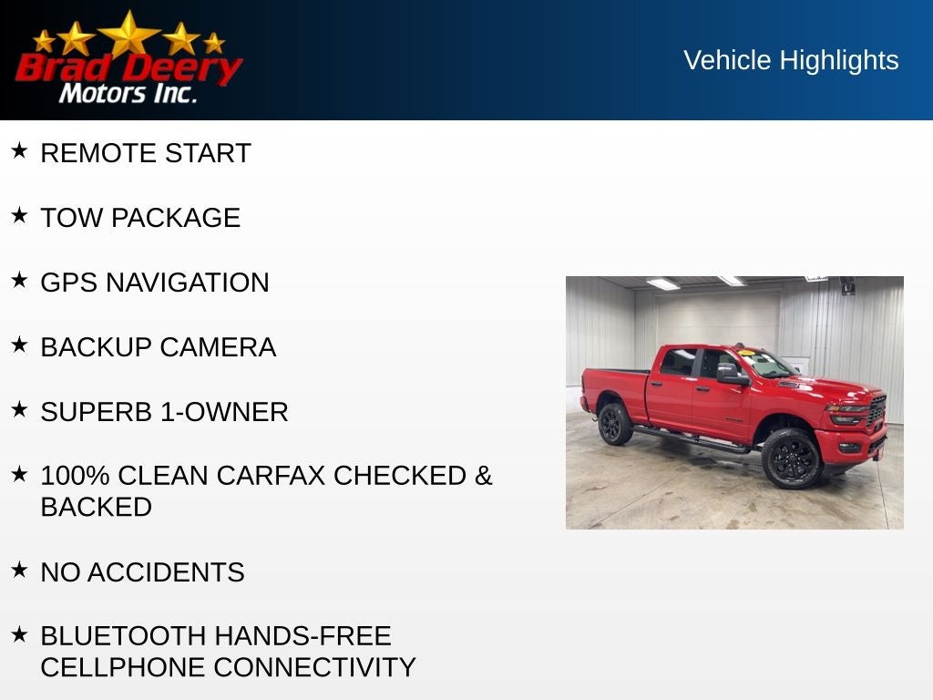 2026 RAM 2500 Big Horn
