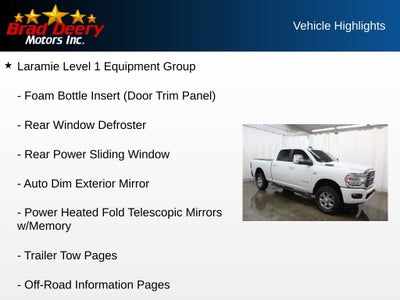 2024 RAM 2500 Laramie Crew Cab 4X4 Diesel