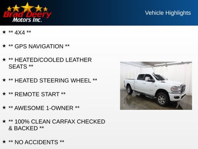 2024 RAM 2500 Laramie Crew Cab 4X4 Diesel