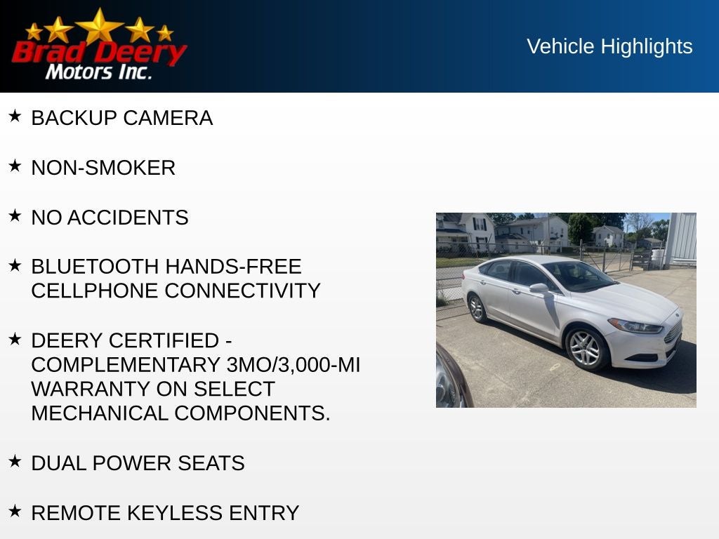 2016 Ford Fusion SE
