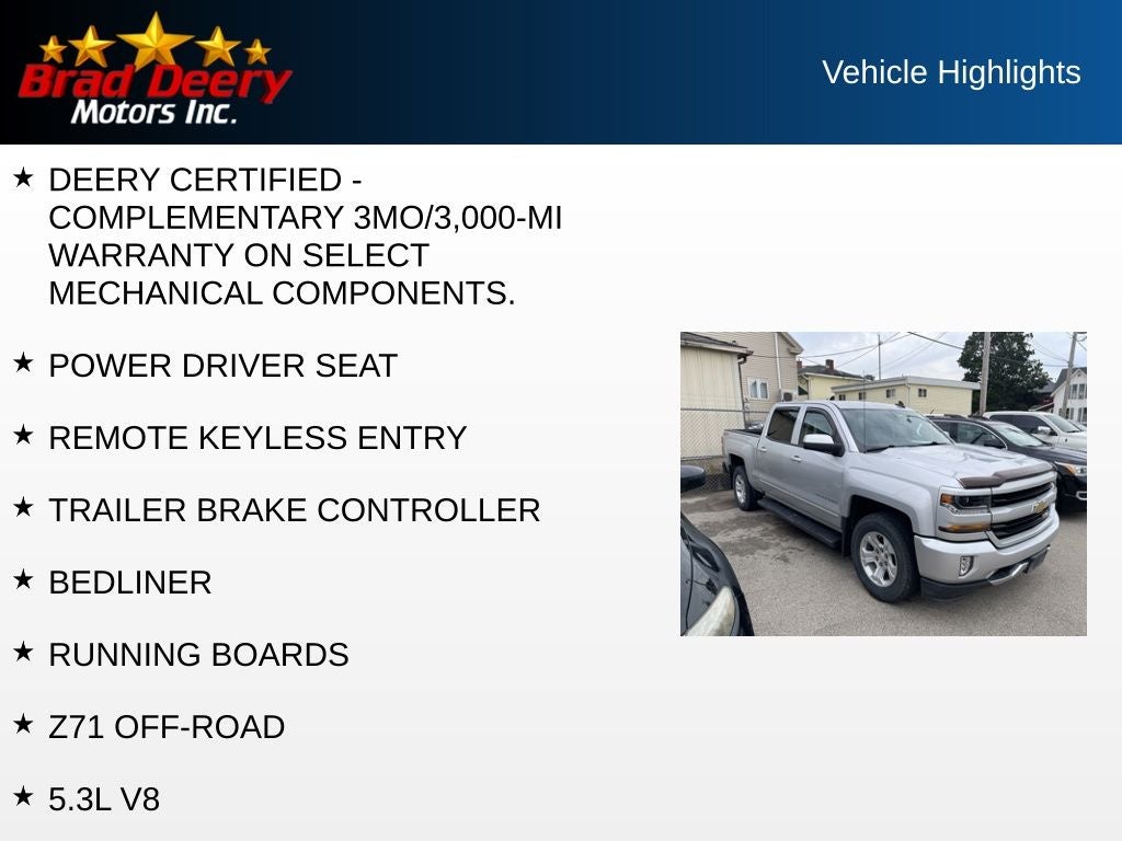 2018 Chevrolet Silverado 1500 LT