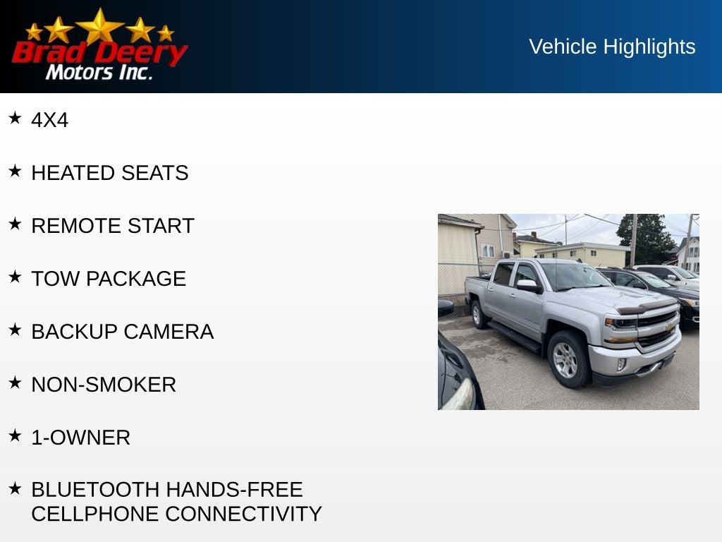 2018 Chevrolet Silverado 1500 LT