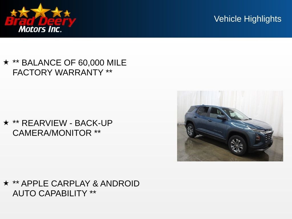 2025 Chevrolet Equinox LT AWD