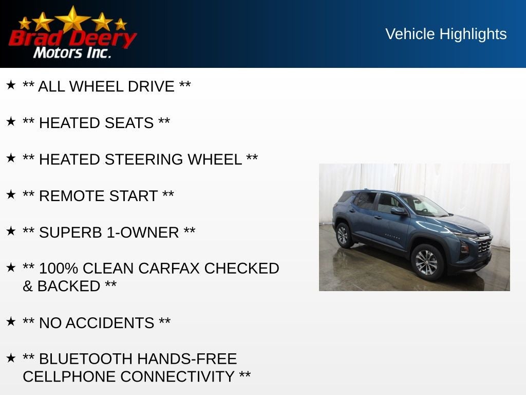 2025 Chevrolet Equinox LT AWD