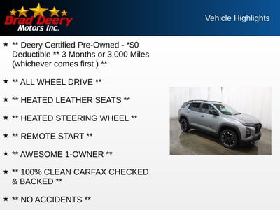 2025 Chevrolet Equinox RS AWD