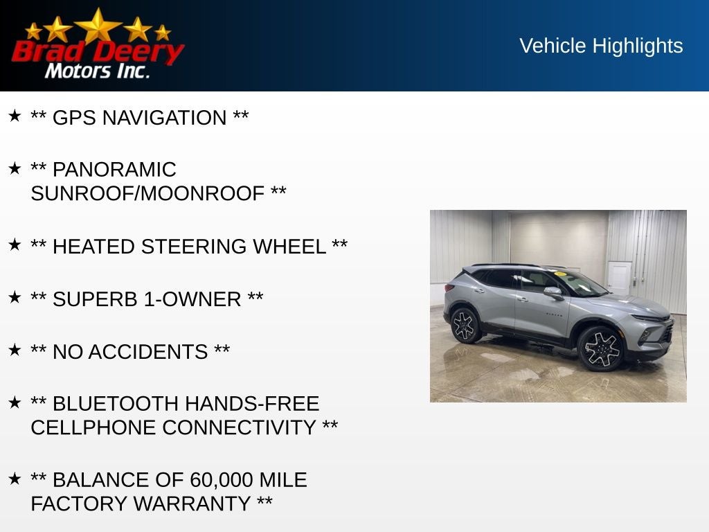 2025 Chevrolet Blazer RS AWD