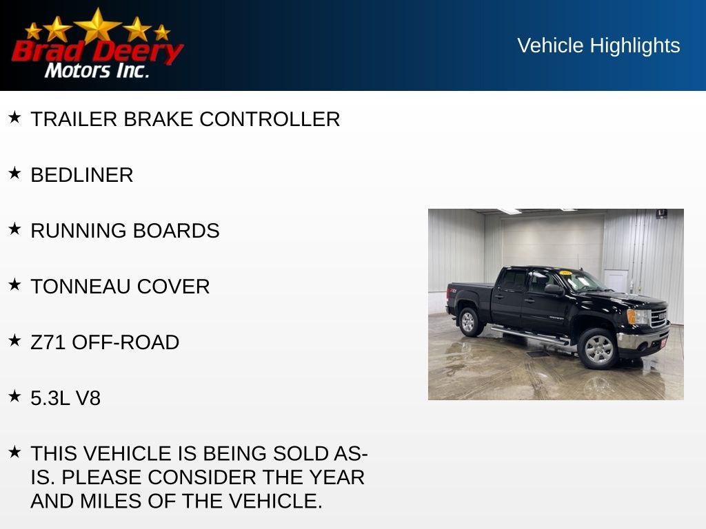 2012 GMC Sierra 1500 SLE