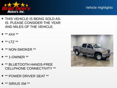2012 GMC Sierra 1500 SLE Crew Cab 4X4